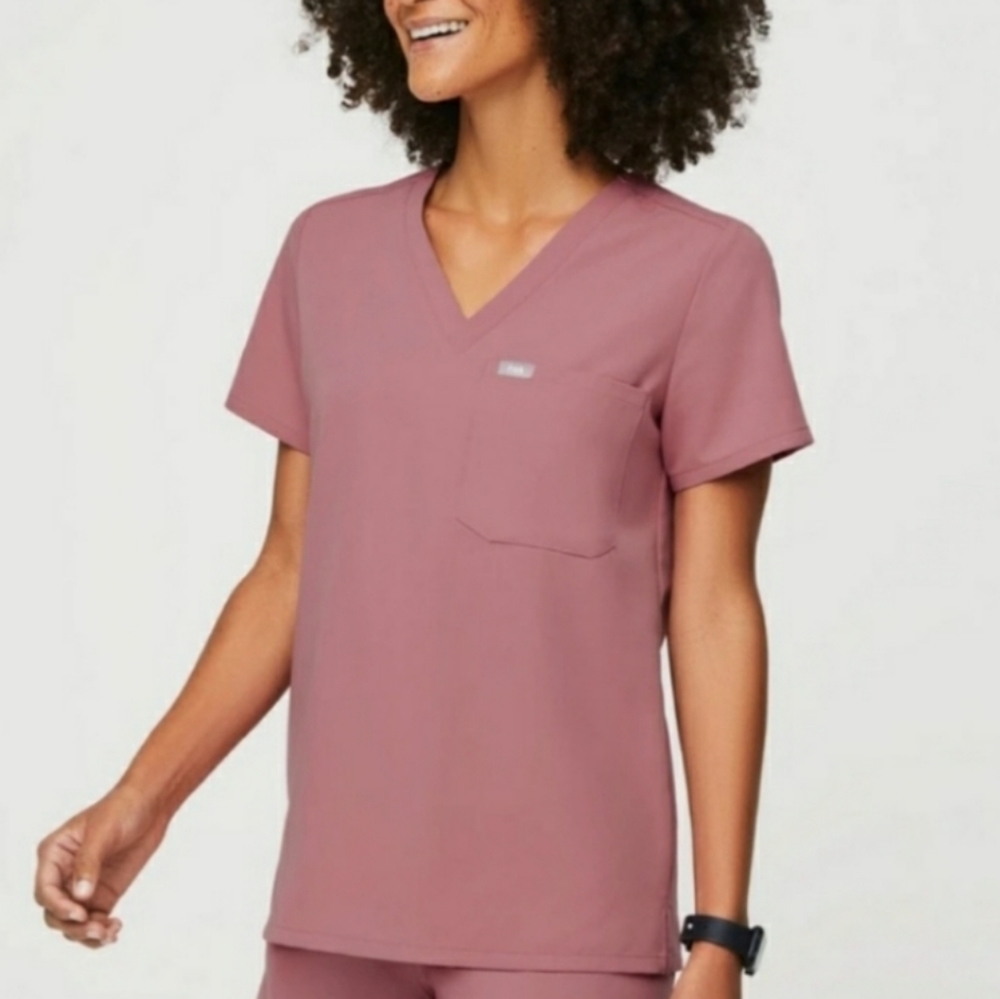 Figs Mauve Catarina top NWT